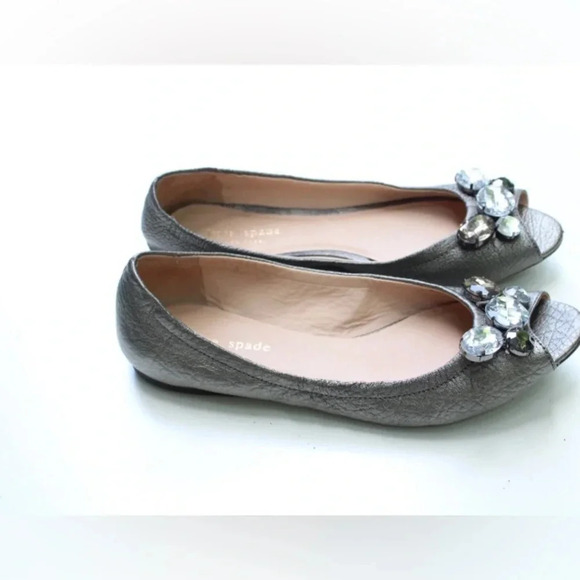 Kate Spade jeweled flats - Picture 2 of 11